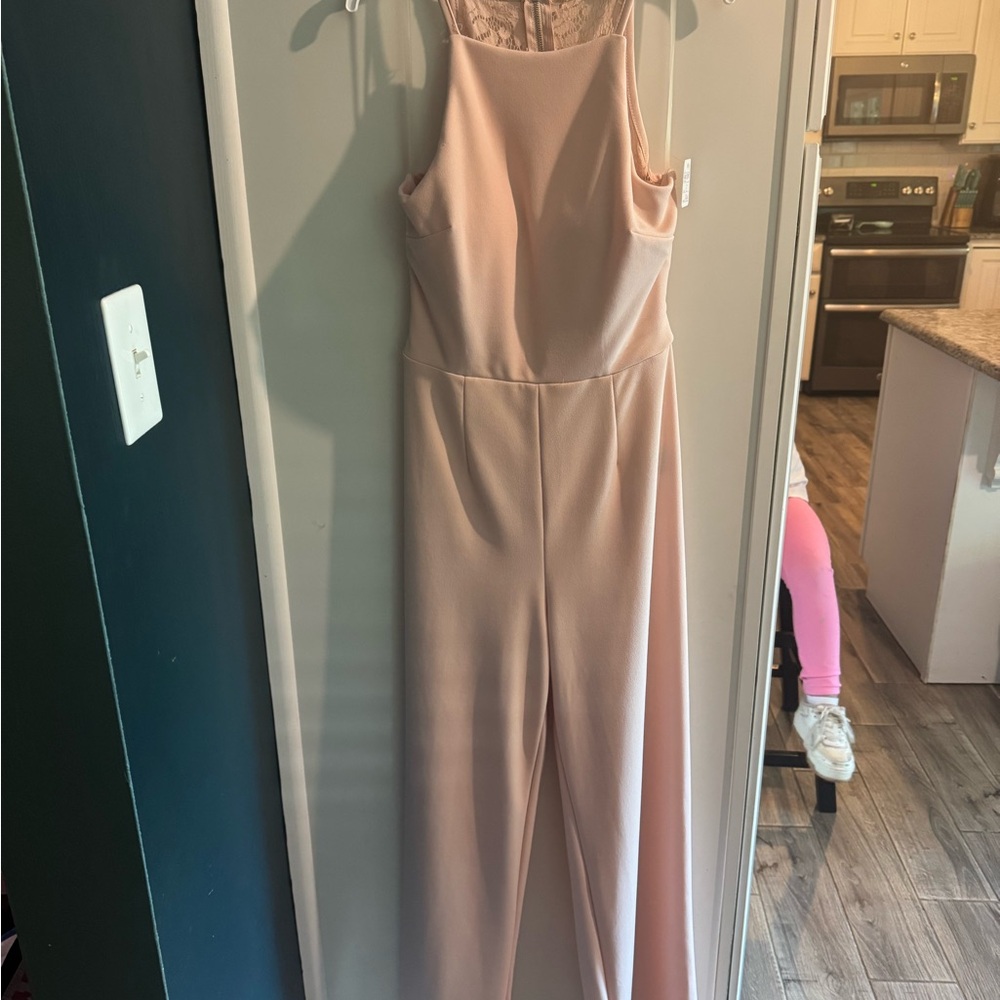 Altar'd State Pink Jumpsuit Chic and Stylish